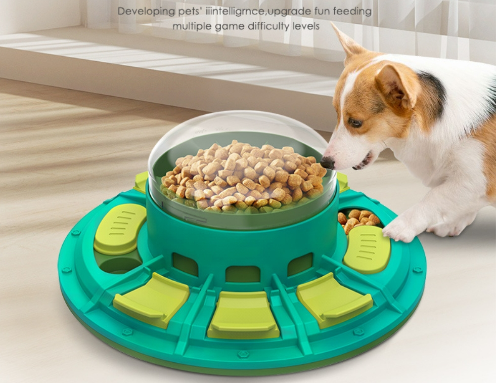 Challenge & Chew: Interactive Food Puzzles for Smart Pups