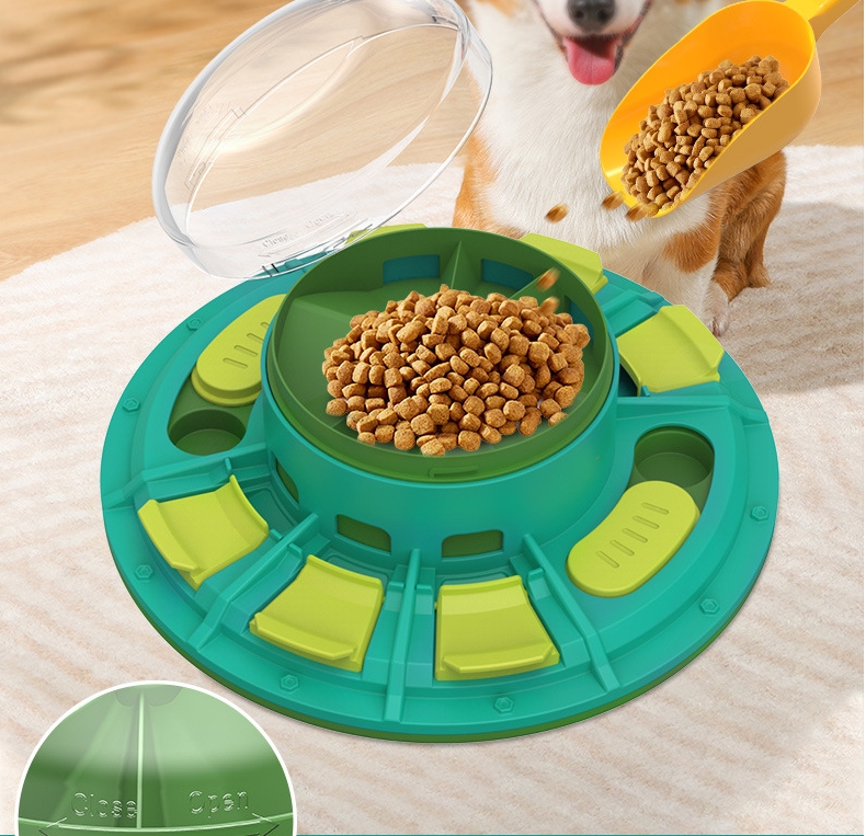 Challenge & Chew: Interactive Food Puzzles for Smart Pups